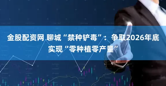 金股配资网 聊城“禁种铲毒”：争取2026年底实现“零种植零产量”